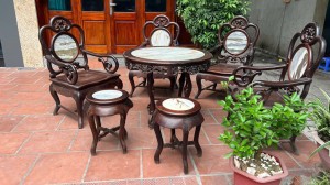 BÀN GHẾ GỖ TRẮC